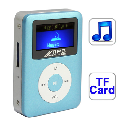 TF (Micro SD) Card Slot MP3 Player with LCD Screen, Speaker